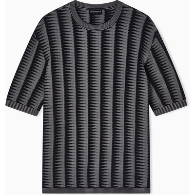 Emporio armani PULLOVER - Navy Scallop