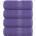 vidaXL Кърпи за пране FROGN 4 бр. лилави 30x30 см 360 г/м2 (136873)