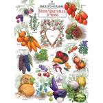 Masterpieces - Puzzle Fruits & Vegetables - 1 000 piese