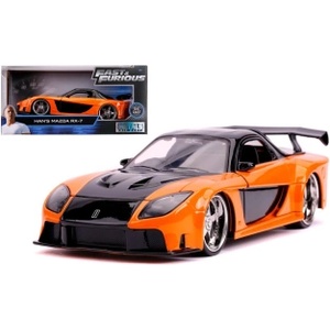 Jada Модели на автомобили и мотоциклети модел 1/24 Fast & Furious Mazda RX-7 Tokyo Drift - 1: 24 ( délka c (TRS2237-3999)