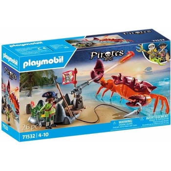 PLAYMOBIL 71532 Bitka s obrovským krabom
