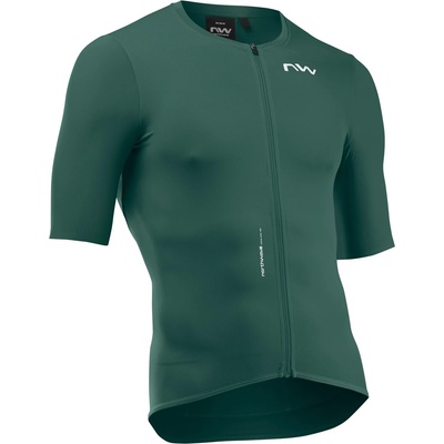 Northwave Фланелка с къс ръкав за колоездене Northwave Essence Jersey Short Sleeve Cycling jersey - Petrolium - размер XXL (056-3726-0516)