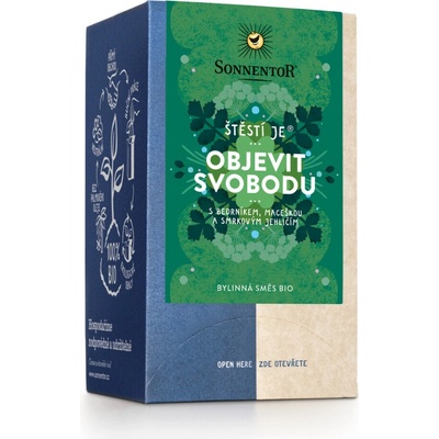 Sonnentor Štěstí je objevit svobodu 18 ks