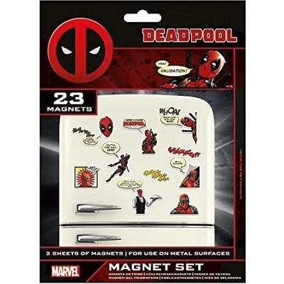 Pyramid International Sada magnetek Marvel Deadpool 23 ks