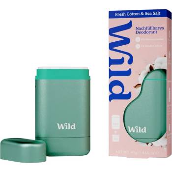 WILD Deodorant Starterset Fresh Cotton & Sea Salt - 40 г