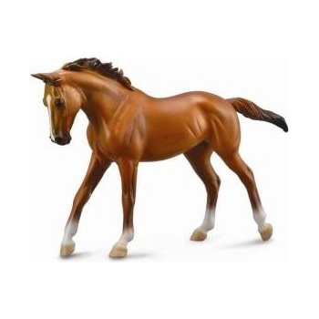 CollectA Mare thoroughbre masci chestnut 88635 COLLECTA