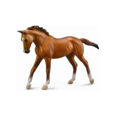 CollectA Mare thoroughbre masci chestnut 88635 COLLECTA