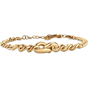 SAVICKI Narukvica Savicki: pozlaćeno srebro 925