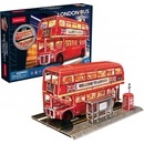 CubicFun 3D puzzle svítící Londýnsky autobus 161 ks