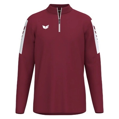 Erima Intro mikina 1/2 zip bordová