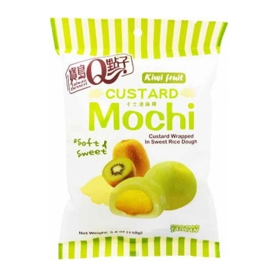 Q Brand mochi custard kivi 110 g