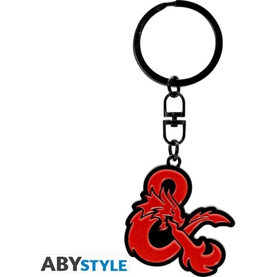 Prívesok na kľúče ABYstyle Dungeons and Dragons Ampersand Logo