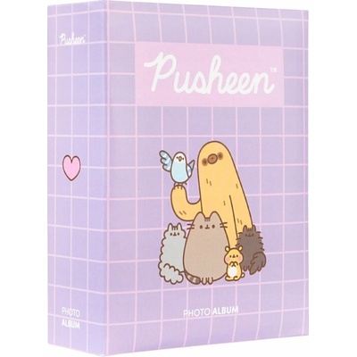 Fotoalbum Pusheen na 100 fotografií fialový 13x17 cm