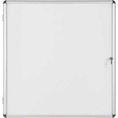 Bi-Office Vnitřní vitrína s bílým magnetickým povrchem, 940 x 981 mm