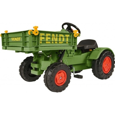 Big Šlapací traktor Fendt s vyklápacou plošinou