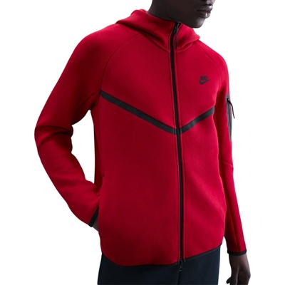 Nike Tech Fleece Full-Zip Windrunner červená