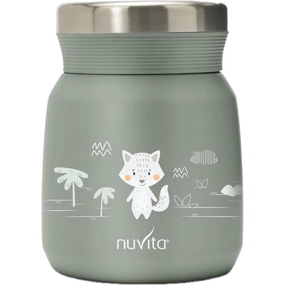 Nuvita Термо кутия за храна Nuvita - 300 ml, Sage Green (NU-PPCP0062)