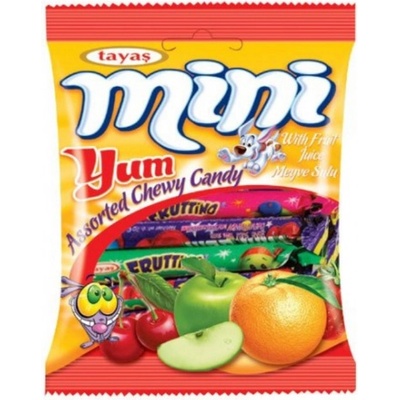 Mini Yum Ovocné karamelky 170 g