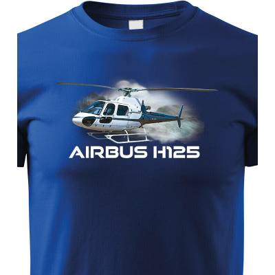 Dětské tričko Airbus Helicopters H125 ModráCanvas Dětské tričko Bezvatriko.cz 3240