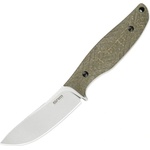 SRM Нож с фиксирано острие SRM Fossa 605T-MP - 14C28N острие и дръжка от Micarta (d-29-47-4898)