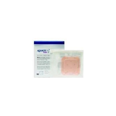AQUACEL AG FOAM NEADHEZIVNÍ 5 x 5 cm PĚNOVÉ KRYTÍ S TECHNOLOGIÍ HYDROFIBER A SE