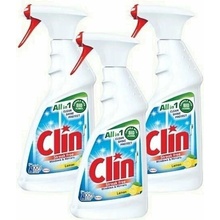 Clin All in 1 Lemon na okna 3 x 500 ml