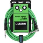 BOSS BIC-10A-GN 10ft Директен - Ъглов Инструментален кабел (BIC-10A-GN)