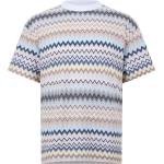 Missoni Тениска MISSONI Men's Pattern Regular Fit T-Shirt - White SM9ER