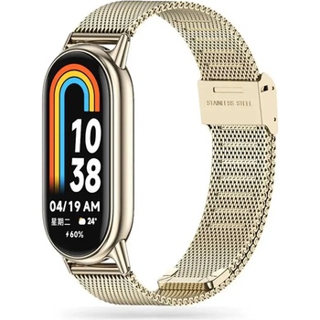 Tech-Protect Каишка Tech-Protect MilaneseBand за Xiaomi Smart Band 8 / 8 NFC, бежова (5906302310470)