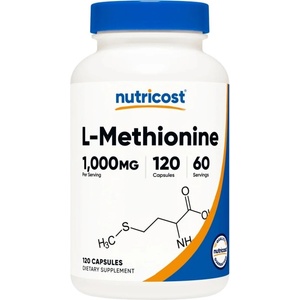 Nutricost L-Methionine 500 mg [120 капсули]