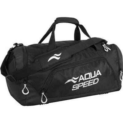 Aqua-Speed Duffle Bag M čierna-biela 34 l