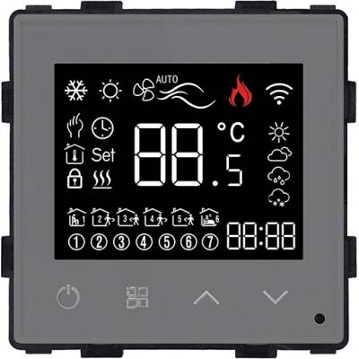 ELMARK Element zigbee ТЕРМОСТАТ ЗА ВОДНО ПОДОВО, СИВ (195zbwft/gr)