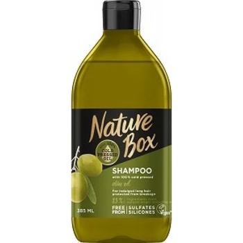 Nature Box Olive Oil Шампоан против накъсване за дълга коса с масло от маслина 385мл