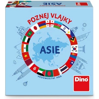 Dino Poznej vlajky: Asie