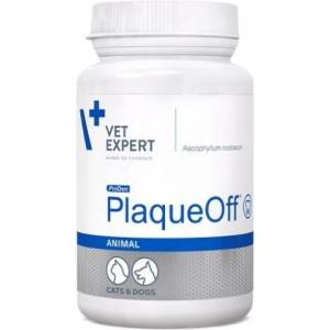 VetExpert PlaqueOff Animal - ПРЕДПАЗВА ОТ НАТРУПВАНЕ НА ЗЪБНА ПЛАКА, прах от водорасли, за кучета и котки, 20 гр, Vet Expert - Полша