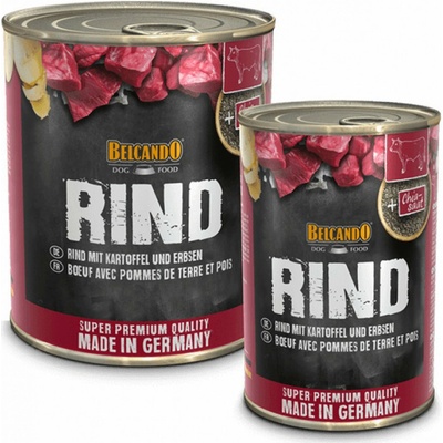 Belcando hovädzie so zemiakmi a hráškom 400 g