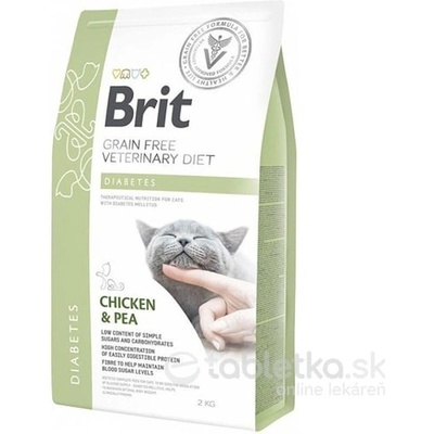 BRIT Veterinary Diets Cat Diabetes 2 kg