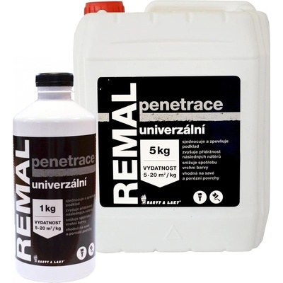 Penetrační nátěr REMAL PENETRACE UNIVERZÁLNÍ - 5 kg - bezbarvý