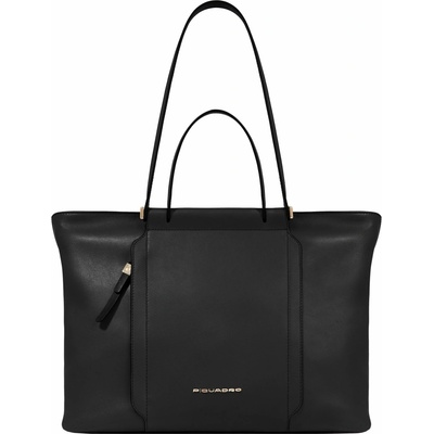 Piquadro Circle Tote taška Kůže 38 cm Kapsa na notebook