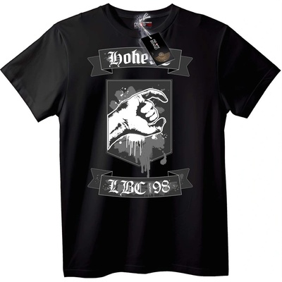 NOONEBRAND Тениска Vohere LBC 98 Градска - XS, Black