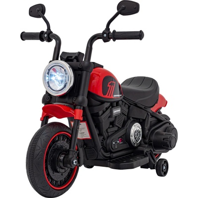 RAMIZ Elektrická motorka Chopper Faster červená