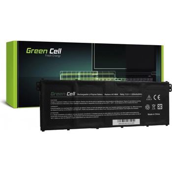 Image 1 of Green Cell Battery for Acer Aspire 5 A515 A517 E15 ES1-512 ES1-533 / 15, 2V 3200mAh (AC62)