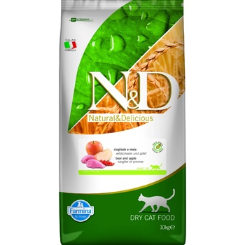 N&D PRIME CAT Adult Boar & Apple 10 kg