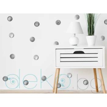 Image 1 of Watercolor полка точки в сиво - комплект (1633)