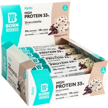 Born Winner Keto 33% High Protein Bar [12 x 60 грама] Страчатела