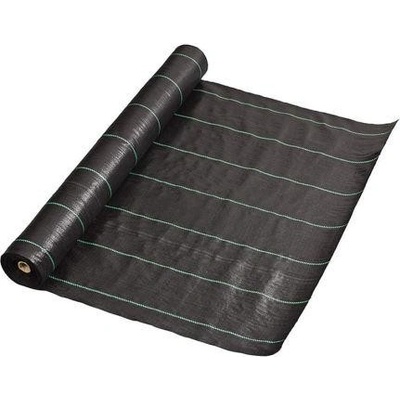 textília tkaná 1x25m čierna 90g/m2 agrotextília