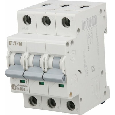 Eaton 3P B 63A 6kA AC xPole Home HN-B63/3 194887