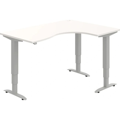 OFFICE PRO s.r.o. HOBIS trigon elektr.staviteľný stôl stand.ovlad. - MST 3 2005 L, biela