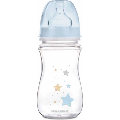 Canpol babies Антиколик шише Canpol - Newborn Baby, 240 ml, синьо (35/217_blu)