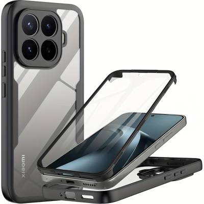 Techsuit Калъф за Xiaomi 17T Pro - ColorVerse 360 Series + протектор - Techsuit - Черен